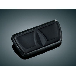 PartzBiz HD KA4311 - Kuryakyn Gloss Black & Chrome Kinetic Brake Pedal Pad | 4311 PartzBiz HD KA4311 - Kuryakyn Gloss Black & Chrome Kinetic Brake Pedal Pad | 4311