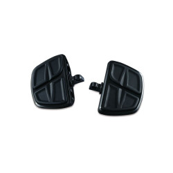 PartzBiz HD KA7612 - Kuryakyn Gloss Black Kinetic Mini Boards w/ Male Mount Adapters Harley Goldwing PartzBiz HD KA7612 - Kuryakyn Gloss Black Kinetic Mini Boards w/ Male Mount Adapters Harley Goldwing