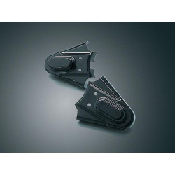 PartzBiz HD KA8202 - Kuryakyn Gloss Black Phantom Covers (pr) | 8202 PartzBiz HD KA8202 - Kuryakyn Gloss Black Phantom Covers (pr) | 8202