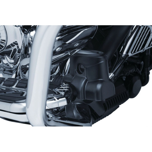 PartzBiz HD: 4412225-Kuryakyn Satin Black Rear Brake Master Cylinder Cover for Indian (exc Scout) 5181 PartzBiz HD: 4412225-Kuryakyn Satin Black Rear Brake Master Cylinder Cover for Indian (exc Scout) 5181