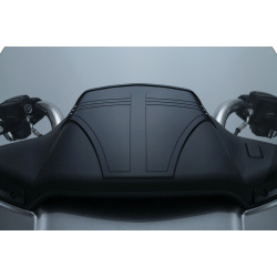 PartzBiz HD KA6963 - Kuryakyn Gloss Black Tri-Line Top Dash Accent for Harley '15-'16 Road Glide 6963 PartzBiz HD KA6963 - Kuryakyn Gloss Black Tri-Line Top Dash Accent for Harley '15-'16 Road Glide 6963