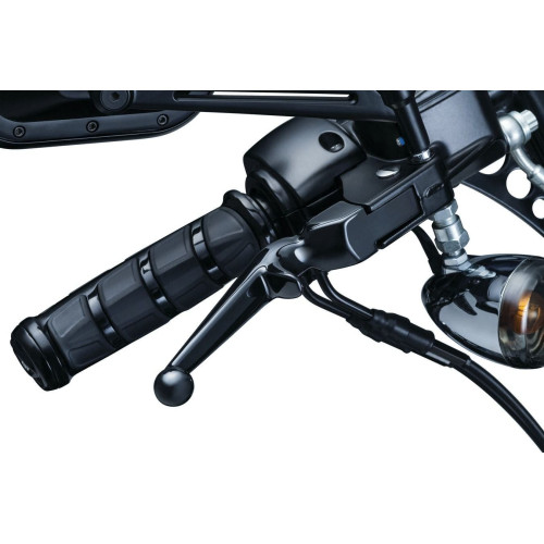 PartzBiz HD: 4412200-Kuryakyn GLOSS Black Trigger Hand Levers สำหรับ Harley Softail FL XL Dyna FXR 1845 PartzBiz HD: 4412200-Kuryakyn GLOSS Black Trigger Hand Levers สำหรับ Harley Softail FL XL Dyna FXR 1845