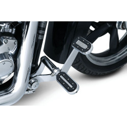 PartzBiz HD KA7037 - Kuryakyn Heavy Industry Chrome FX Brake Pedal Pad for Harley Softail Dyna XL 7037 PartzBiz HD KA7037 - Kuryakyn Heavy Industry Chrome FX Brake Pedal Pad for Harley Softail Dyna XL 7037