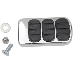 PartzBiz HD KA8027 - Kuryakyn 8027 Chrome ISO-Brake Lever Pedal Pad for Harley Touring FLST & FLD PartzBiz HD KA8027 - Kuryakyn 8027 Chrome ISO-Brake Lever Pedal Pad for Harley Touring FLST & FLD