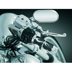 PartzBiz HD ka6250 - Kuryakyn Chrome ISO-Throttle Boss for ISO Flame and Transformer Grips (ea) | 6250 PartzBiz HD ka6250 - Kuryakyn Chrome ISO-Throttle Boss for ISO Flame and Transformer Grips (ea) | 6250