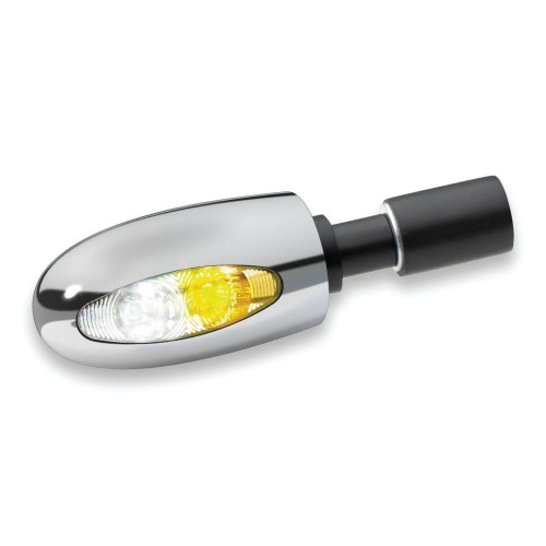 PartzBiz HD: 4412109-Kuryakyn Kellermann BL 1000 2556 Chrome Amber LED สัญญาณไฟเลี้ยวปลายบาร์ Harley & เมตริก PartzBiz HD: 4412109-Kuryakyn Kellermann BL 1000 2556 Chrome Amber LED สัญญาณไฟเลี้ยวปลายบาร์ Harley & เมตริก