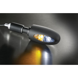 PartzBiz HD KA2557 - Kuryakyn Kellermann BL 1000 2557 ไฟเลี้ยว LED สีเหลืองอำพันสีดำ Harley & Metric PartzBiz HD KA2557 - Kuryakyn Kellermann BL 1000 2557 ไฟเลี้ยว LED สีเหลืองอำพันสีดำ Harley & Metric