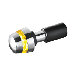 PartzBiz HD KA2558 - Kuryakyn Kellermann BL 2000 2558 Chrome Amber LED สัญญาณไฟเลี้ยวปลายบาร์ Harley & เมตริก PartzBiz HD KA2558 - Kuryakyn Kellermann BL 2000 2558 Chrome Amber LED สัญญาณไฟเลี้ยวปลายบาร์ Harley & เมตริก