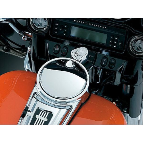 PartzBiz HD: 4411989-Kuryakyn ชุดบานพับประตูน้ำมันเชื้อเพลิงปุ่มกด Chrome Harley Touring 92-16 | 1467 PartzBiz HD: 4411989-Kuryakyn ชุดบานพับประตูน้ำมันเชื้อเพลิงปุ่มกด Chrome Harley Touring 92-16 | 1467