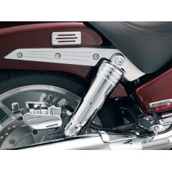PartzBiz HD KA8261 - Kuryakyn Chrome Rear Shock Top Cover for Honda (pr) | 8261 PartzBiz HD KA8261 - Kuryakyn Chrome Rear Shock Top Cover for Honda (pr) | 8261