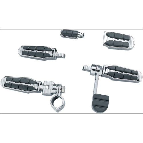PartzBiz HD: 4411914-พักเท้า Kuryakyn Chrome Retro | 4400