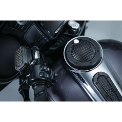 PartzBiz HD KA6506 - Kuryakyn Satin Black Mesh Grill Dash Insert for Harley Street / Road Glide 08-17 | 6506 PartzBiz HD KA6506 - Kuryakyn Satin Black Mesh Grill Dash Insert for Harley Street / Road Glide 08-17 | 6506