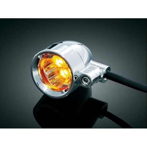 PartzBiz HD: 4411870-Kuryakyn Small Amber Run-Turn Dual Function (pr) | 1645 PartzBiz HD: 4411870-Kuryakyn Small Amber Run-Turn Dual Function (pr) | 1645