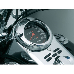 PartzBiz HD KA112 - Kuryakyn Speedometer Trim Ring with Visor for Harley Models | 112 PartzBiz HD KA112 - Kuryakyn Speedometer Trim Ring with Visor for Harley Models | 112