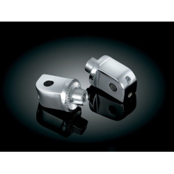 PartzBiz HD KA8818 - Kuryakyn Chrome Splined Peg Adapters for Honda Suzuki & Yamaha PartzBiz HD KA8818 - Kuryakyn Chrome Splined Peg Adapters for Honda Suzuki & Yamaha