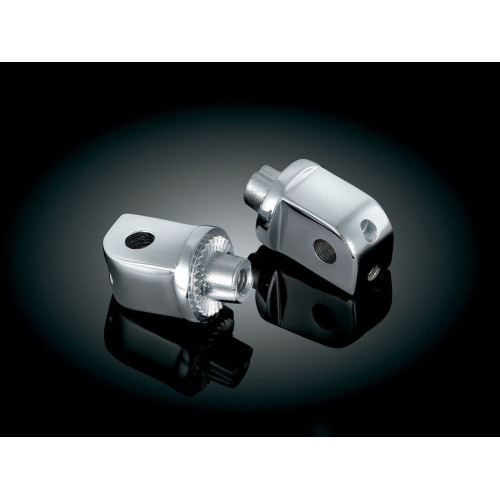 PartzBiz HD: 4411880-Kuryakyn Chrome Splined Peg Adapters for Honda Suzuki & Yamaha PartzBiz HD: 4411880-Kuryakyn Chrome Splined Peg Adapters for Honda Suzuki & Yamaha