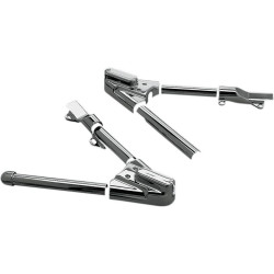 PartzBiz HD KA8256 - Kuryakyn Chrome Swingarm Covers w/ Phantom Axle Covers for Harley Softail 00-07 | 8256 PartzBiz HD KA8256 - Kuryakyn Chrome Swingarm Covers w/ Phantom Axle Covers for Harley Softail 00-07 | 8256