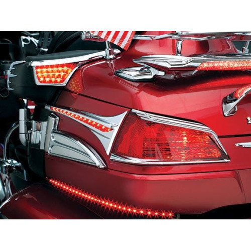 PartzBiz HD: 4411824-Kuryakyn Trunk Accent Swoops with L.E.D. Lights | 3233