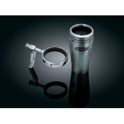 PartzBiz HD KA1463 - ที่วางเครื่องดื่ม Kuryakyn Universal Perch พร้อมแก้วมัคสแตนเลส | 1463 PartzBiz HD KA1463 - ที่วางเครื่องดื่ม Kuryakyn Universal Perch พร้อมแก้วมัคสแตนเลส | 1463
