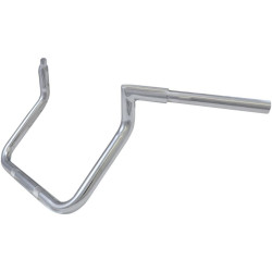 PartzBiz HD DS06015591 - LA Choppers 1-1/4 Twin Peaks Handlebar Chrome 12 inch Ride Indian Challenger