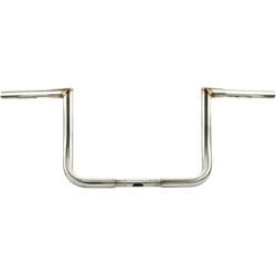 PartzBiz HD DS06015405 - LA Choppers 1-1/4" Twin Peaks Touring 12" Handlebar Stainless Harley 81-20