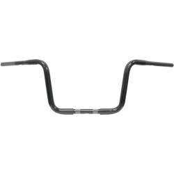 PartzBiz HD DS06012687 - LA Choppers 12" Black 1-1/4" Ape Hanger Handlebars Harley Road King & Glide | LA-7310-12B