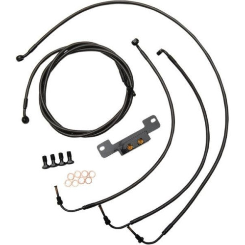 PartzBiz HD: 4411657-LA Choppers Cable Brake Line Kit 15-17 Mini Apes Midnight No ABS Harley M8 17-Up PartzBiz HD: 4411657-LA Choppers Cable Brake Line Kit 15-17 Mini Apes Midnight No ABS Harley M8 17-Up