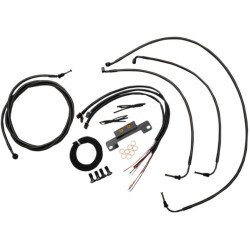 PartzBiz HD DS06620209 - LA Choppers Cable & Wire Kit Standard Mini Apes Midnight No ABS Harley M8 17-Up PartzBiz HD DS06620209 - LA Choppers Cable & Wire Kit Standard Mini Apes Midnight No ABS Harley M8 17-Up