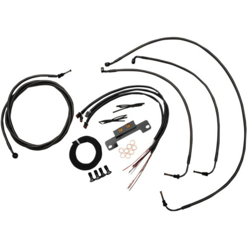 PartzBiz HD: 4411630-LA Choppers Cable & Wire Kit Standard Mini Apes Midnight No ABS Harley M8 17-Up PartzBiz HD: 4411630-LA Choppers Cable & Wire Kit Standard Mini Apes Midnight No ABS Harley M8 17-Up