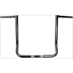 PartzBiz HD DS06012703 - La Choppers Chrome 1 1/4" Twin Peaks Handlebars 16" Harley Batwing Fairing FLH/T | LA-7361-16 PartzBiz HD DS06012703 - La Choppers Chrome 1 1/4" Twin Peaks Handlebars 16" Harley Batwing Fairing FLH/T | LA-7361-16
