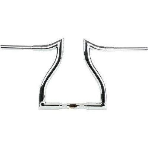 PartzBiz HD: 4411602-LA Choppers Chrome 12" Hammerhead Handlebar T-Bar Harley FLH/T 15-23 0601-5356 06015356 LA-7316-12
