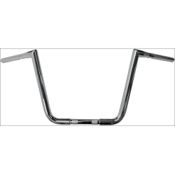 PartzBiz HD DS06012690 - La Choppers Chrome 1-1/4" Big Twin Peaks 13" Handlebars Apes FLTR FLHR FXD ST XL | LA-7360-13 PartzBiz HD DS06012690 - La Choppers Chrome 1-1/4" Big Twin Peaks 13" Handlebars Apes FLTR FLHR FXD ST XL | LA-7360-13