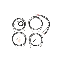 PartzBiz HD DS06101255 - La Choppers Complete Black Vnyl Cable Line 18" - 20" Kit Harley 14-15 FLHX ABS | LA-8052KT2-19B PartzBiz HD DS06101255 - La Choppers Complete Black Vnyl Cable Line 18" - 20" Kit Harley 14-15 FLHX ABS | LA-8052KT2-19B