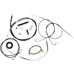 PartzBiz HD DS06101381 - La Choppers Complete Black Vnyl Cable Line Mini Ape Kit Harley 04-06 Sportster | LA-8310KT2-08B PartzBiz HD DS06101381 - La Choppers Complete Black Vnyl Cable Line Mini Ape Kit Harley 04-06 Sportster | LA-8310KT2-08B