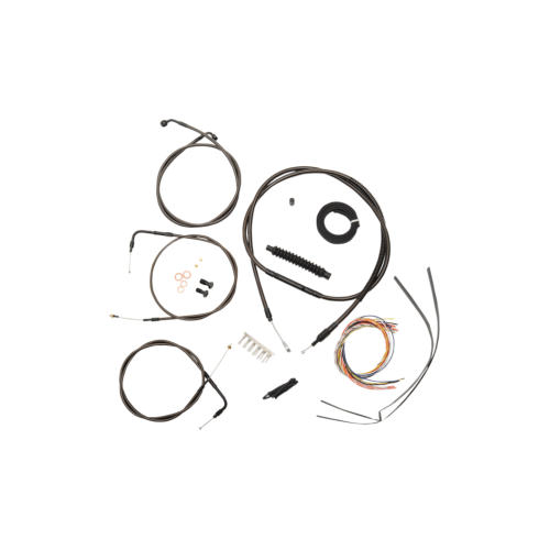PartzBiz HD: 4411494-La Choppers Complete Midnight Cable Line 12"-14" Kit Harley 04-06 Sportster | LA-8310KT2-13M PartzBiz HD: 4411494-La Choppers Complete Midnight Cable Line 12"-14" Kit Harley 04-06 Sportster | LA-8310KT2-13M