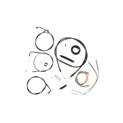 PartzBiz HD DS06101520 - La Choppers Complete Midnight Cable Line 18"-20" Kit Harley 10-14 FLD FXDWG | LA-8220KT2-19M PartzBiz HD DS06101520 - La Choppers Complete Midnight Cable Line 18"-20" Kit Harley 10-14 FLD FXDWG | LA-8220KT2-19M