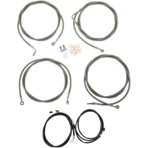 PartzBiz HD: 4411242-LA Choppers Plug Play Cable Wire Kit 12-14 Ape Hanger ABS Harley Touring 17-Up PartzBiz HD: 4411242-LA Choppers Plug Play Cable Wire Kit 12-14 Ape Hanger ABS Harley Touring 17-Up