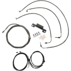 PartzBiz HD DS06620567 - LA Choppers Plug n Play Cable Wire Kit 12-14 Ape Hanger Harley Touring M8 17-Up PartzBiz HD DS06620567 - LA Choppers Plug n Play Cable Wire Kit 12-14 Ape Hanger Harley Touring M8 17-Up