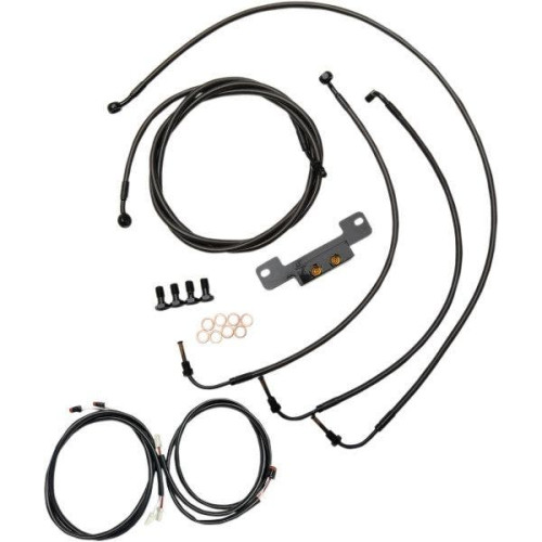 PartzBiz HD: 4411252-LA Choppers Plug Play Cable Wire Kit 15-17 Apes No ABS Midnight Harley Touring 17-Up PartzBiz HD: 4411252-LA Choppers Plug Play Cable Wire Kit 15-17 Apes No ABS Midnight Harley Touring 17-Up