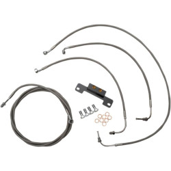 PartzBiz HD DS06620195 - LA Choppers Standard Cable Brake Line Kit Mini Ape Hanger No ABS Harley M8 17-Up PartzBiz HD DS06620195 - LA Choppers Standard Cable Brake Line Kit Mini Ape Hanger No ABS Harley M8 17-Up