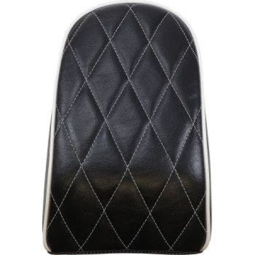PartzBiz HD: 4411187-Le Pera Bare Bones Pillion Pads White Diamond Stitch Pillion Pad Softail 18-23 FLFB/FLFBS | LYO-007PDMWTP PartzBiz HD: 4411187-Le Pera Bare Bones Pillion Pads White Diamond Stitch Pillion Pad Softail 18-23 FLFB/FLFBS | LYO-007PDMWTP