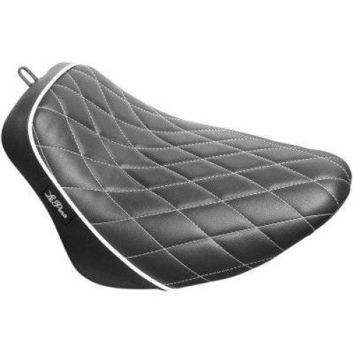 PartzBiz HD: 4411192-Le Pera Bare Bones สีขาวไดมอนด์ไวนิล Solo Seat Harley Softail FXBR FLFB 18-20 PartzBiz HD: 4411192-Le Pera Bare Bones สีขาวไดมอนด์ไวนิล Solo Seat Harley Softail FXBR FLFB 18-20