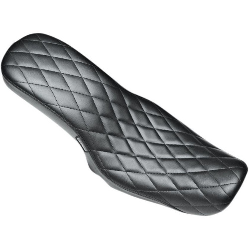 PartzBiz HD: 4411161-Le Pera Black Diamond Stitch Cobra 2 Up Seat for Harley Dyna 06-16 Models | LK-071DM PartzBiz HD: 4411161-Le Pera Black Diamond Stitch Cobra 2 Up Seat for Harley Dyna 06-16 Models | LK-071DM