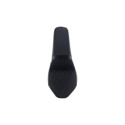 PartzBiz HD LPLYX-590DMGP - Le Pera Black Kickflip 2-Up Seat Diamond w/ Gripp Tape Harley M8 Softail 18-23 PartzBiz HD LPLYX-590DMGP - Le Pera Black Kickflip 2-Up Seat Diamond w/ Gripp Tape Harley M8 Softail 18-23