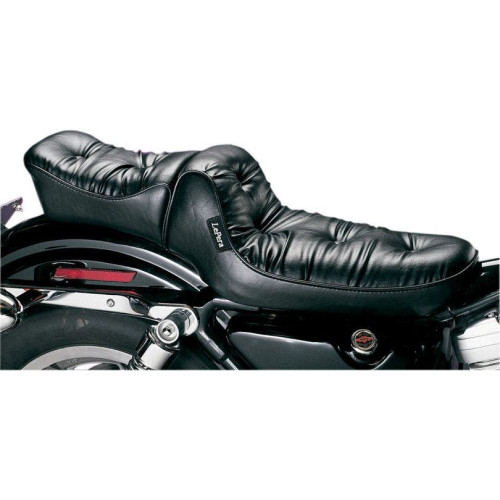 PartzBiz HD: 4411103-หมอนผ้ากำมะหยี่ Le Pera Regal Black 2-Up 4 รุ่น Harley 86-03 XL | L-098 PartzBiz HD: 4411103-หมอนผ้ากำมะหยี่ Le Pera Regal Black 2-Up 4 รุ่น Harley 86-03 XL | L-098