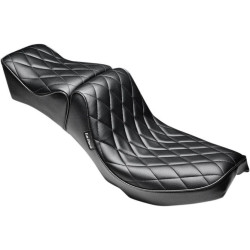 PartzBiz HD LPL-179DM - Le Pera L-179 DM Series II Regal Black Diamond 2 up Seat Harley FLH FL FX 64-84 | L-179 DM PartzBiz HD LPL-179DM - Le Pera L-179 DM Series II Regal Black Diamond 2 up Seat Harley FLH FL FX 64-84 | L-179 DM