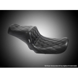 PartzBiz HD LPL-588DD - Le Pera L-588DD Tailwhip 2-Up Seat Double Diamond Black Harley FXR 82-94 PartzBiz HD LPL-588DD - Le Pera L-588DD Tailwhip 2-Up Seat Double Diamond Black Harley FXR 82-94