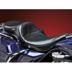 PartzBiz HD LPL-957DL - Le Pera L-957DL Maverick Daddy Long Legs 2-Up Seat Harley Touring FLH 91-96 PartzBiz HD LPL-957DL - Le Pera L-957DL Maverick Daddy Long Legs 2-Up Seat Harley Touring FLH 91-96