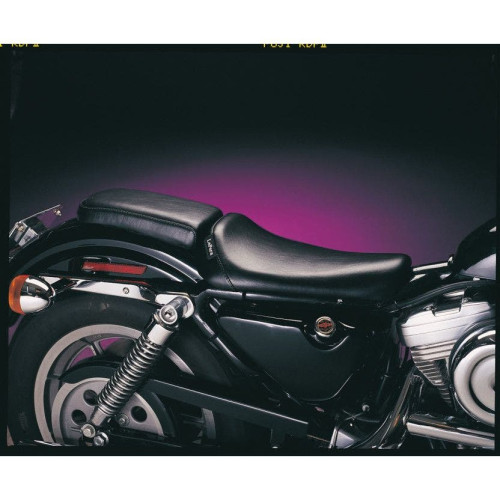 PartzBiz HD: 4411068-Le Pera LG-006 Smooth Black Bare Bones Driver Solo Seat w/Gel Harley XL 82-03 | LG-006 PartzBiz HD: 4411068-Le Pera LG-006 Smooth Black Bare Bones Driver Solo Seat w/Gel Harley XL 82-03 | LG-006