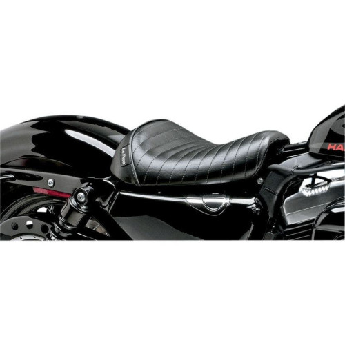 PartzBiz HD: 4411010-Le Pera LK-006 PT Pleated Stitch Bare Bones Solo Driver Seat Harley XL1200X/V | LK-006PT PartzBiz HD: 4411010-Le Pera LK-006 PT Pleated Stitch Bare Bones Solo Driver Seat Harley XL1200X/V | LK-006PT